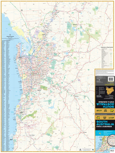 UBD-Gregory's Adelaide Suburban Map - State Map 570 Preview 1