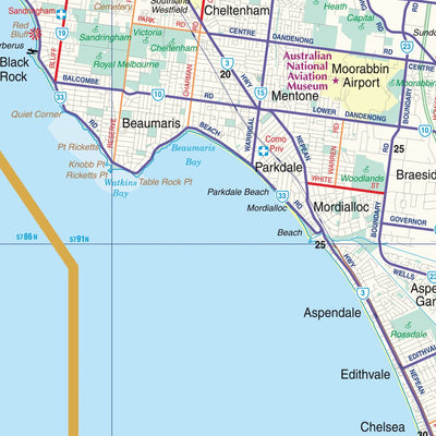 UBD-Gregory's Melbourne Suburban Map - State Map 370 Preview 2
