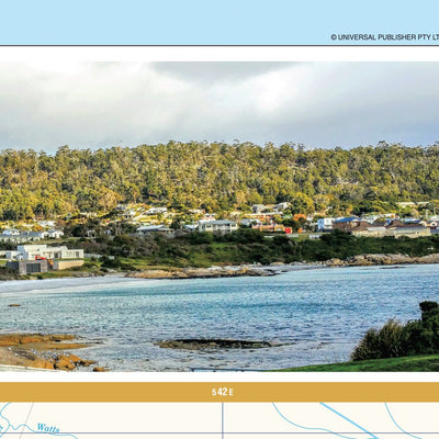 UBD-Gregory's Hobart Suburban Map - State Map 770 Preview 3