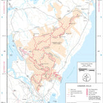 AMC Maine Mountains Trail Map #4: Camden Hills Preview 1