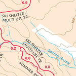AMC Maine Mountains Trail Map #4: Camden Hills Preview 2