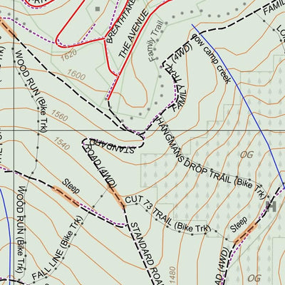 Getlost Map Mount Buller (Special) Topographic Map V15 Preview 3