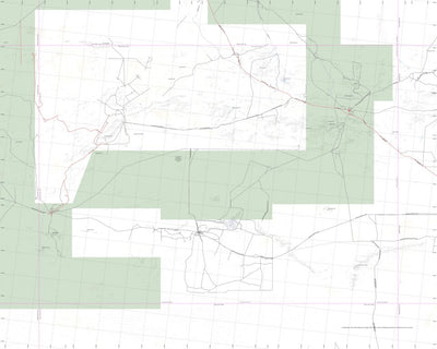 Getlost Map SF5212 MOUNT DOREEN Australia Touring Map V15 1:250,000 Preview 1