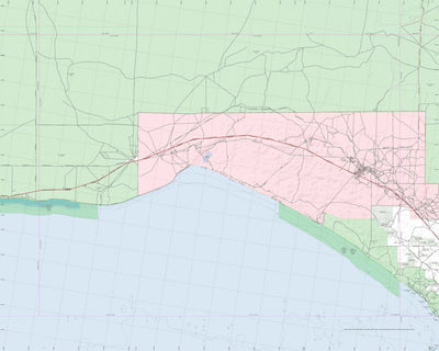 Getlost Map SH5216 NULLARBOR Australia Touring Map V15 1:250,000 Preview 1