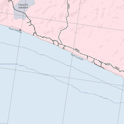 Getlost Map SH5216 NULLARBOR Australia Touring Map V15 1:250,000 Preview 2