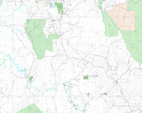 Getlost Map SD5208 PINE CREEK Australia Touring Map V15 1:250,000 Preview 1
