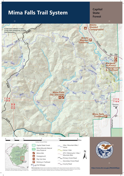 Mima Falls Trail System Preview 1