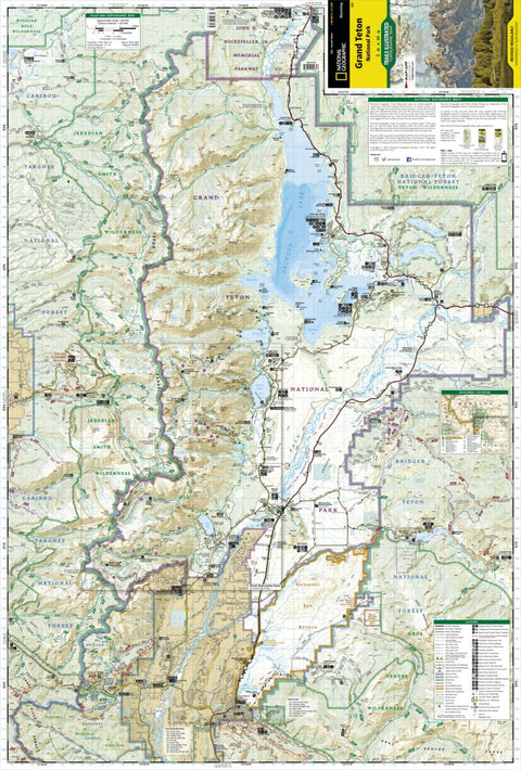 202 Grand Teton National Park (main map) Preview 1