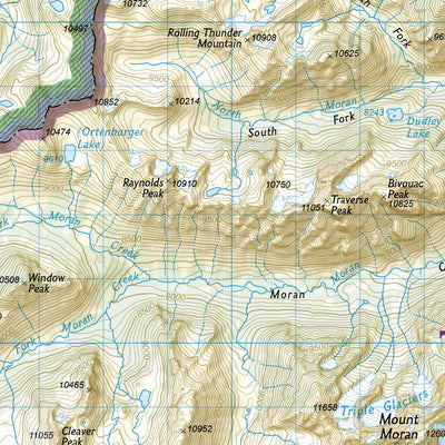 202 Grand Teton National Park (main map) Preview 3
