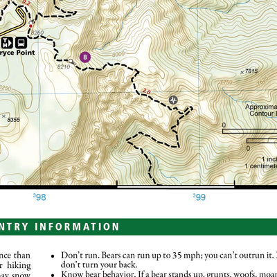 219 Bryce Canyon National Park (Bryce Amphitheater inset) Preview 2
