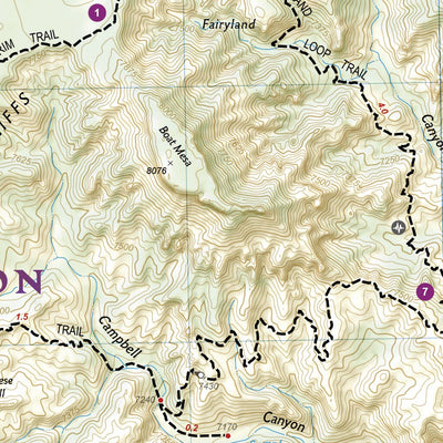 219 Bryce Canyon National Park (Bryce Amphitheater inset) Preview 3