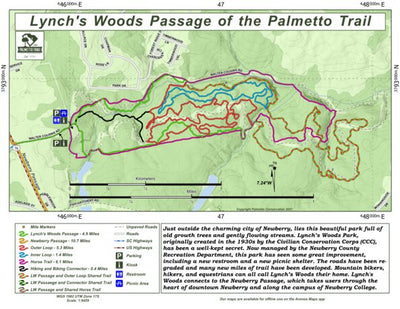 Lynch's Woods Passage of the Palmetto Trail Preview 1
