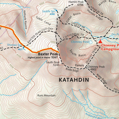 Appalachian Trail in Maine - Map 1 Preview 3