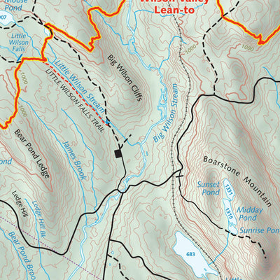 Appalachian Trail in Maine - Map 3 Preview 3