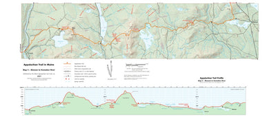 Appalachian Trail in Maine - Map 4 Preview 1