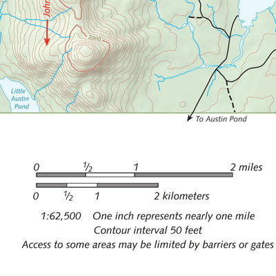 Appalachian Trail in Maine - Map 4 Preview 2