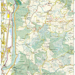 Via degli Dei 1:25.000 hiking & mountain bike map Preview 1