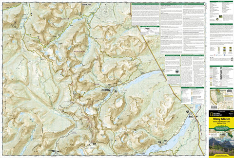 314 Many Glacier: Glacier and Waterton Lakes National Parks (south side) Preview 1