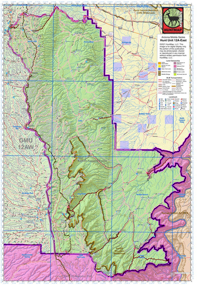 Arizona HuntMap GMU 12AE Preview 1