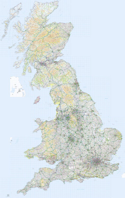GB 1:250k Road Atlas Preview 1