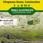 317 :: Great Smoky Mountains National Park East: Cades Cove, Elkmont Map Preview 1