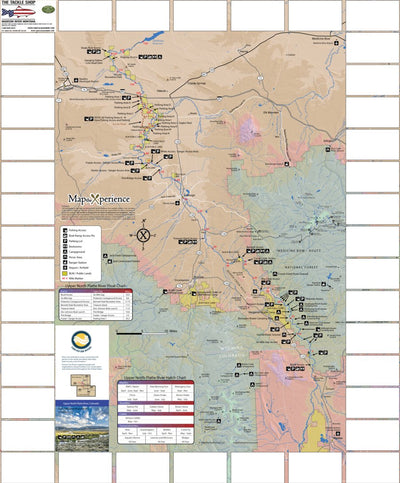 North Platte River Fishing Map - Walden CO to Seminoe Reservoir Preview 1