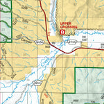 Rio Grande National Forest Visitor Map - Saguache Ranger District (West Half) Preview 2