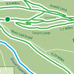 Vail Mountain Trails Map - Hike Colorado - Bike Colorado Preview 2