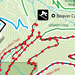 Arrowhead Mountain Trails Map - Hike Colorado - Bike Colorado Preview 3