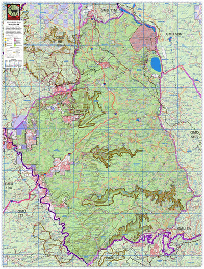 Arizona HuntMap GMU 6A Preview 1