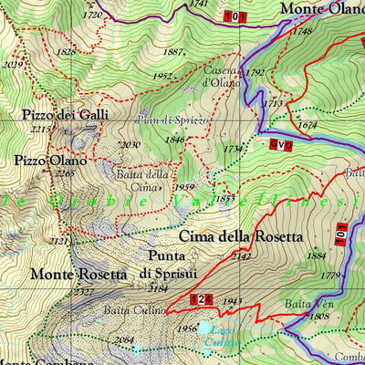 SeTeMap - OROBIE VALTELLINESI Valle di Albaredo, Val Gerola, Val Lesina Preview 2