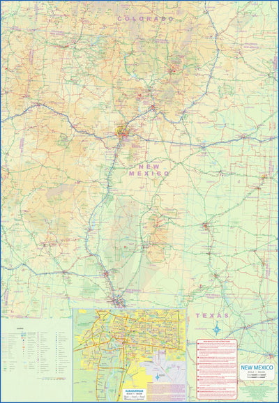 New Mexico (USA) 1:900,000 - ITMB Preview 1