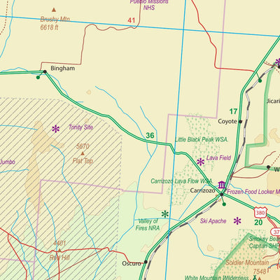 New Mexico (USA) 1:900,000 - ITMB Preview 2