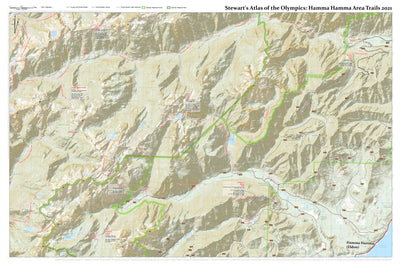 Atlas of the Olympics: Hamma Hamma Area Trails 2021 Preview 1