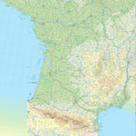 France Atlantic Coast Bike & Road 1:600,000 (ITMB) Preview 1