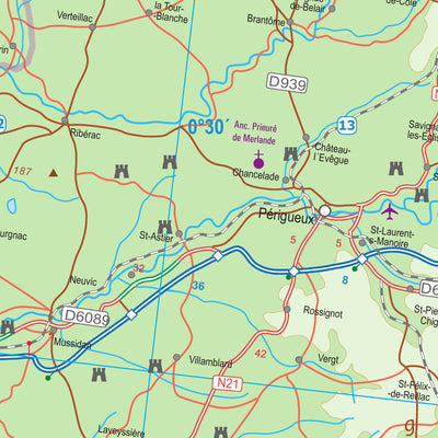 France Atlantic Coast Bike & Road 1:600,000 (ITMB) Preview 2