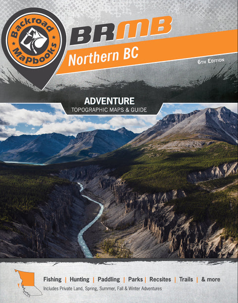 NOBC114 Gwaii Haanas Park Reserve - Northern BC Topo - Inset Preview 1