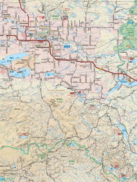 NOBC10 Vanderhoof - Northern BC Topo Preview 1