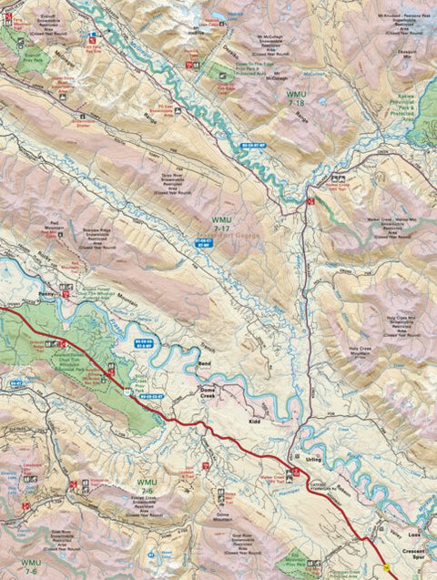 NOBC14 Dome Creek - Northern BC Topo Preview 1