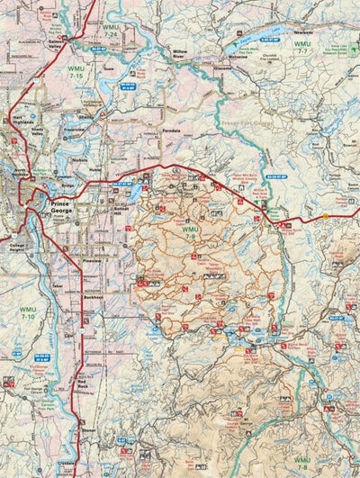 NOBC12 Prince George - Northern BC Topo Preview 1