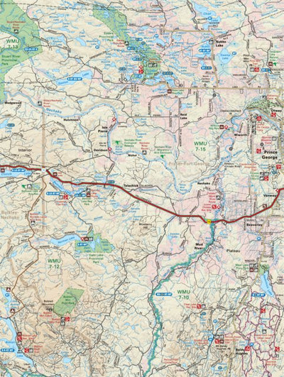 NOBC11 Chilako River - Northern BC Topo Preview 1