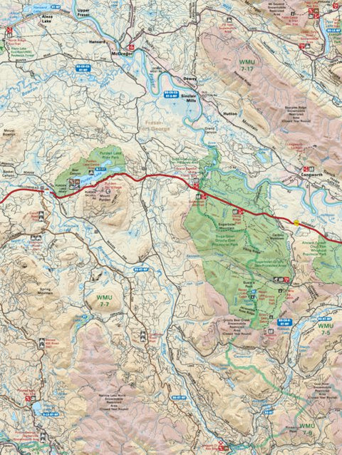NOBC13 Purden Lake - Northern BC Topo Preview 1