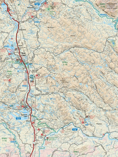 NOBC27 Bear Lake - Northern BC Topo Preview 1