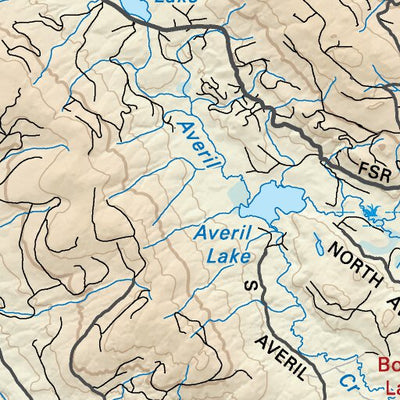 NOBC27 Bear Lake - Northern BC Topo Preview 3
