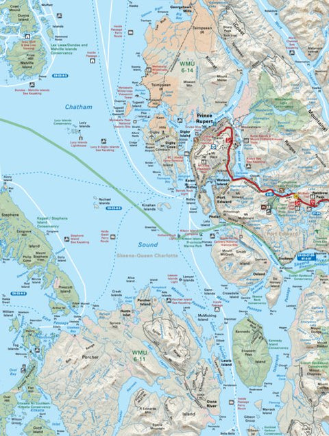 NOBC16 Prince Rupert - Northern BC Topo Preview 1