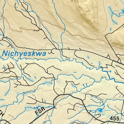 NOBC50 Lake Babine - Northern BC Topo Preview 2