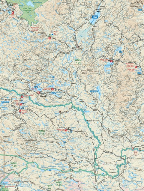 NOBC26 Merton Lake - Northern BC Topo Preview 1