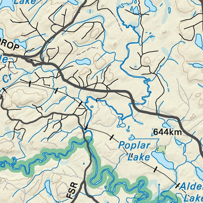 NOBC26 Merton Lake - Northern BC Topo Preview 2