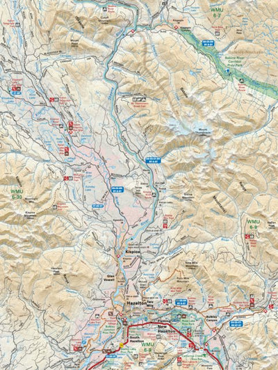NOBC49 Hazelton - Northern BC Topo Preview 1