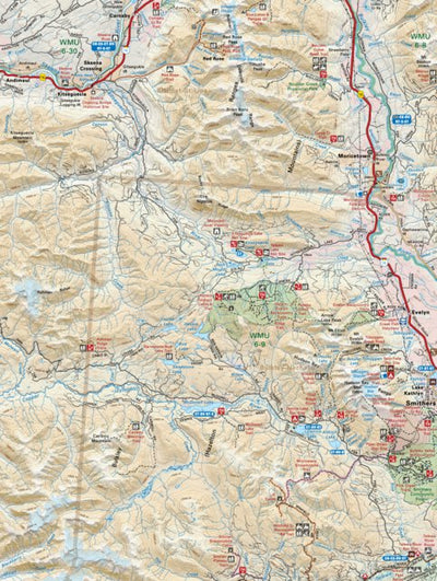 NOBC35 Witset (Moricetown) - Northern BC Topo Preview 1
